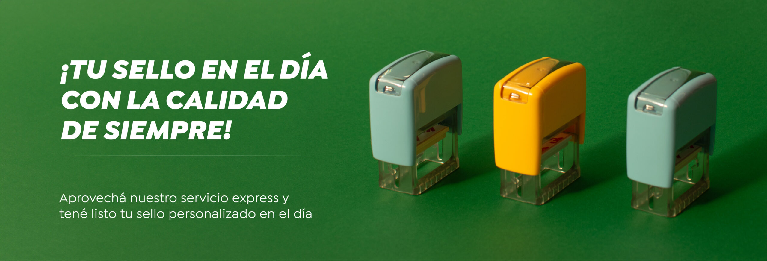 sello en el dia automatico horizontal